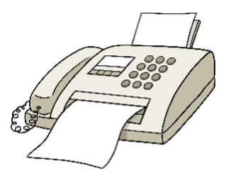  Grafik eines Faxgeräts 