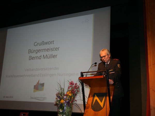 Grußwort Verbandsvorsitzender Bürgermeister Bernd Müller